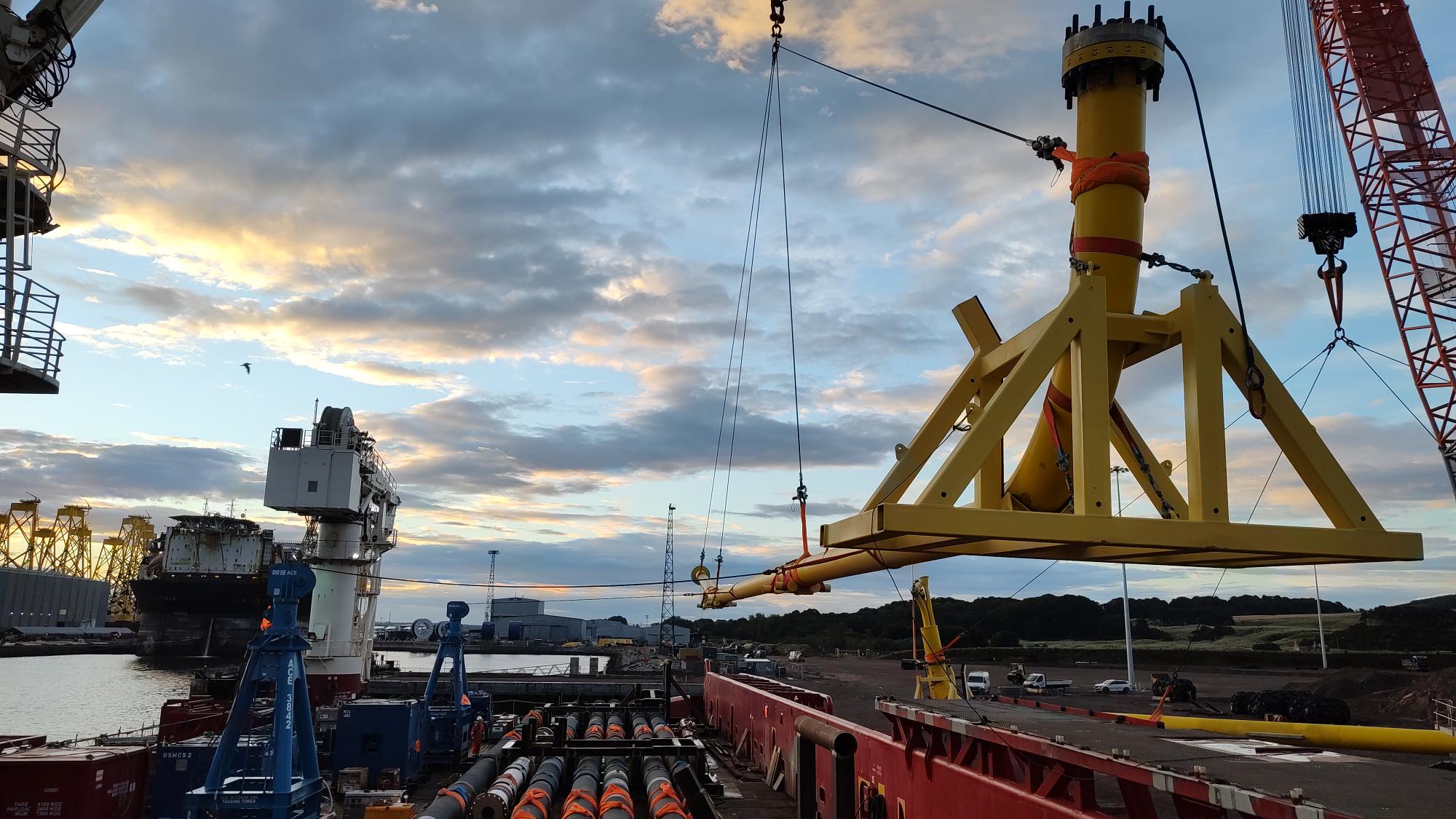 Offshore structural engineering project